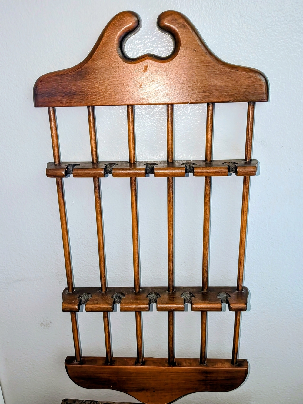 Vintage Wooden Spoon Display